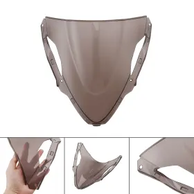 Win-k271-smo Vipih Windshield Windscreen For Kawasaki Zx6r 636 2024 Smoke