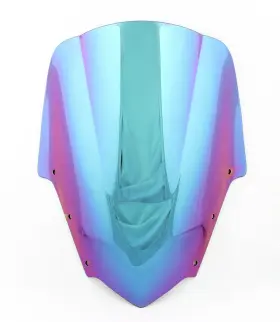 Win-y414-iridium Vipih Windshield Windscreen Double Bubble For Yamaha Fz1 Fz1s 2006-2015 Iridium Us
