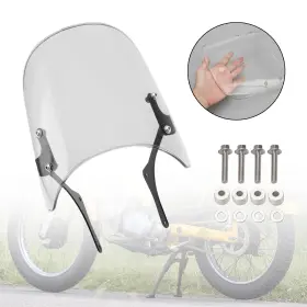Win-h168-cle Vipjq Windshield Windscreen For Honda Trail 125 Ct110 Ct125 Hunter Cub 2021-23 T9 Cle