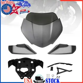 Win-t712-bgry Vipjq Windshield Windscreen Fit For Speed Triple 1200 Rs 2021-2022 Bgry