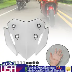 Win-y474-cle Vipjq Abs Motorcycle Windshield Windscreen Fit For Yamaha X-max 300 2023-2024 2023 Cle