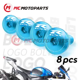 Vvrwbxxlogogsxr1cl4004 Vvracing Windscreen Bolts Windshield Screw Kit Gsxr Fits Suzuki Gsxr750 Gsxr600