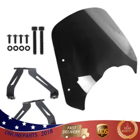 On815558l Wflnhb For Kawasaki Vn650 Vulcan S N70 2015-2020 New Generation Windscreen Smoke