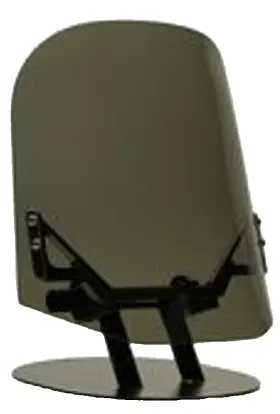 10-1017cgs Wind Vest Windvest Windshield Harley V-rod Muscle/gun Smoke 14 Inch #