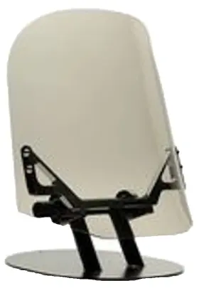 10-1442ct Wind Vest Windvest Harley Softail Standard /smoke 16x16 Chr.hardware #