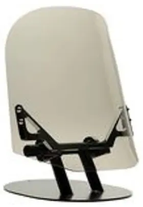 10-1442sbt Wind Vest Windvest Harley Softail Standard /smoke 16x16 Blk.hardware #