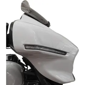 58-9010 Wind Vest Windshield - 9-1/2 Inch Light Smoke Flhx Flhxse