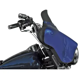 61-6040 Wind Vest Windshield - Dark Smoke 6 Inch Flht/x