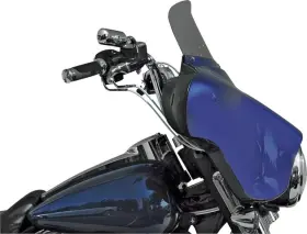 61-8010 Wind Vest Windscreen 8 Inch Light Smoke #61-8010 Harley Davidson