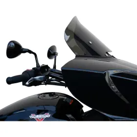 64-1140 Wind Vest 641140 Windshield - Dark Smoke 11 Inch Victory