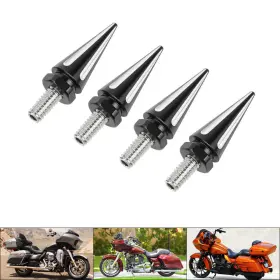 Mc-qta535-bk Windscreen Bolts Windshield Spike New Motor Fit For Harley Cvo Road Glide 2015-up