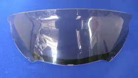 68-9010 Windvest 9.5 Inch Touring Light Smoke Windshield Harley Road Glide Cvo 2015-2023