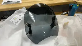30479002 Wunderlich 2024-25 Bmw R12/r12 Ninet Windshield Smoked Grey