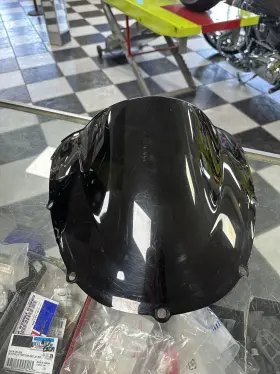 Ws-017-h0923 Wynmoto # #ren Black Windscreen For 2002 2003 Honda Cbr954rr 02 03 Abs Plastic Front Windshield
