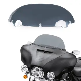 Ws-176-hd1421 Wynmoto 7 Inch Grey Windshield Windscreen For Harley Davidson Touring Street Glide 2014-2020