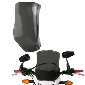 Lscwd01dgy01 Xitomer Motorcycle Wind Deflector Windshield Windscreen Fit For Suzuki Dr650 2002-2024