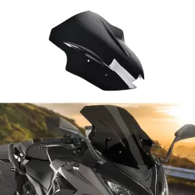 Ws-128-kn179 Xpro #wswsxpro Black Windshield Windscreen For Kawasaki Ninja 1000 Z1000sx 2017 2018 2019