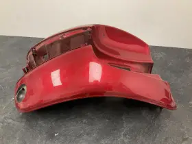 5au-28311-01-p1 Yamaha 2000s Vino Burgundy Leg Shield 1- Take Off Part #5au 28311-01-p1 As Is