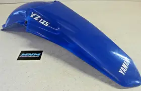 5xe-21610-10-00 Yamaha 06-12 125 250 Genuine Rear Fender Guard Mud Plastic Blue Oem Back