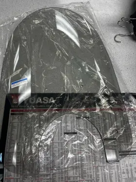 Str-5bn03-11-00 Yamaha 2000 Xvs 1100 Vstar Short Windshield Replacement Oem