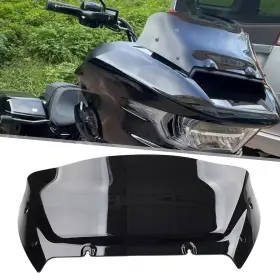 Yfoutlet 463984308454 9ftft Wave Windshield Windscreen For Harley Road Glide Cvo/se Fltrxse 2023 Black