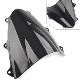 Yfoutlet 550731409455 Black Carbon Fiber Abs Windshield Shield For Suzuki Gsxr600 Gsxr750 K11 2011-19