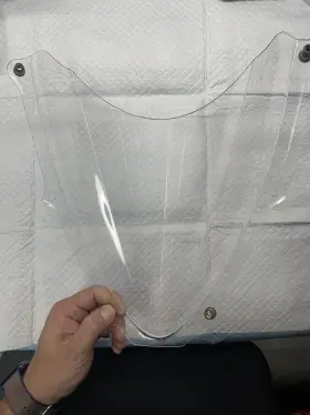 06-110-01 Zero Gravity 16-110-01 2006 Gsxr 600 750 Clear Double Bubble Windscreen