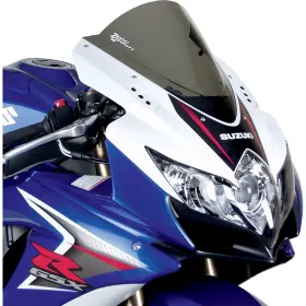16-112-02 Zero Gravity Double Bubble Windscreen - Light Smoke Gsxr 6/750