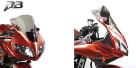 16-112-19 Zero Gravity Double Bubble Dark Smoke Windscreen