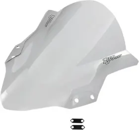 16-283-01 Zero Gravity Double Bubble Windscreen Clear For Kawasaki Ex400h Ninja 400 Abs 18