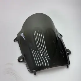 16-408-19 Zero Gravity Double Bubble Windscreen Dark Smoke Fits Honda Cbr 600 2013-2024