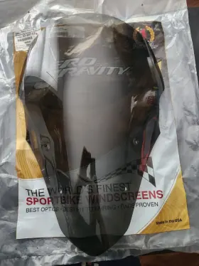 Zgr-23-207-02 Zero Gravity Ninja 650 Er6f 2012-2016 St Windshield Light Smoke