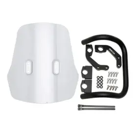 Xdjn4n4njz Zeta High Performance Products Clear Adventure Polycarbonate Windscreen Windshield Honda Grom 125 21-24