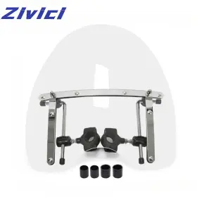 Bap11935 Zivici For Yamaha 1100 650 Clear Motorcycle Windshield 18 Inch X16 7/8ftft 1ftft Handlebar
