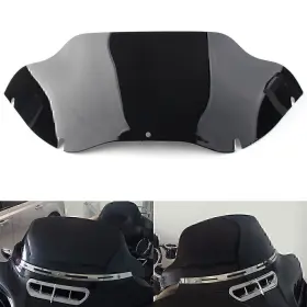 Ztg 550722324866 9.5 Inch Wave Windshield Windscreen For Harley Touring Road Glide 1998-2013