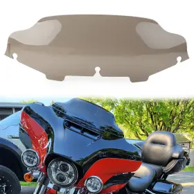 Ztg 550738595915 6 Inch Wave Windshield Windscreen For Harley Touring Electra Street Glide 96-13 Us