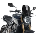 Puig Hi-tech Parts Black New Generation Naked Sport Windshield 9748N. Price: $120.46.