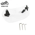 Universal Motorcycle Windshield Extension Adjustable Clip-on Windscreen Extender New. Price: $20.03.