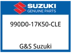 Suzuki Oem Part 990D0-17K50-CLE GSXR1000L7 Wnds New. Price: $114.36.