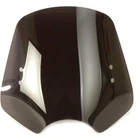 Memphis Shades Dark Black Smoke Shooter 14" Windshield - MEM16110 New. Price: $177.95.