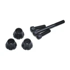Kuryakyn Gloss Black Windshield Screw Set For Batwing Fairing - 5720 New. Price: $46.99.
