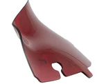 Klock Werks KWW-01-0677 Kolor Flare Windshield, 4IN. Red New. Price: $179.99.