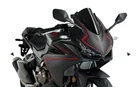 Puig Z-racing Windscreen 2019-2025 Honda CBR500R Black, P/n: 3613N New. Price: $110.80.