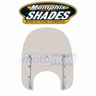Memphis Shades Slim Windshield (9IN. Cutout) For 2007-2012 Victory Be New. Price: $177.95.