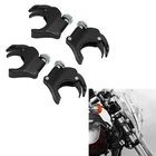 Fit For Harley Dyna 06-17 Quick Detach Release 49MM Windshield Clamps Set Of New. Price: $59.99.