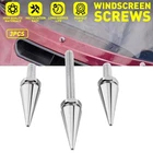 3PCS For Harley-davidson Freewheeler 2014+ Windscreen Fairing Spike Bolt Silver New. Price: $15.19.
