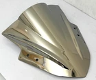 Kawasaki Ninja 300 Chrome Double Bubble Replacement Windshield, '13-'17 New. Price: $57.95.