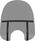 Memphis Shades Fats Windshield Black Smoke Brand New #P129. Price: $95.00.