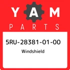 5RU-28381-01-00 Yamaha Windshield 5RU283810100, New Genuine Oem Part. Price: $785.23.
