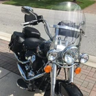 28'' X 22'' Detachable Quick Release Windshield For Harley Road King 94-25 Clear New. Price: $111.95.